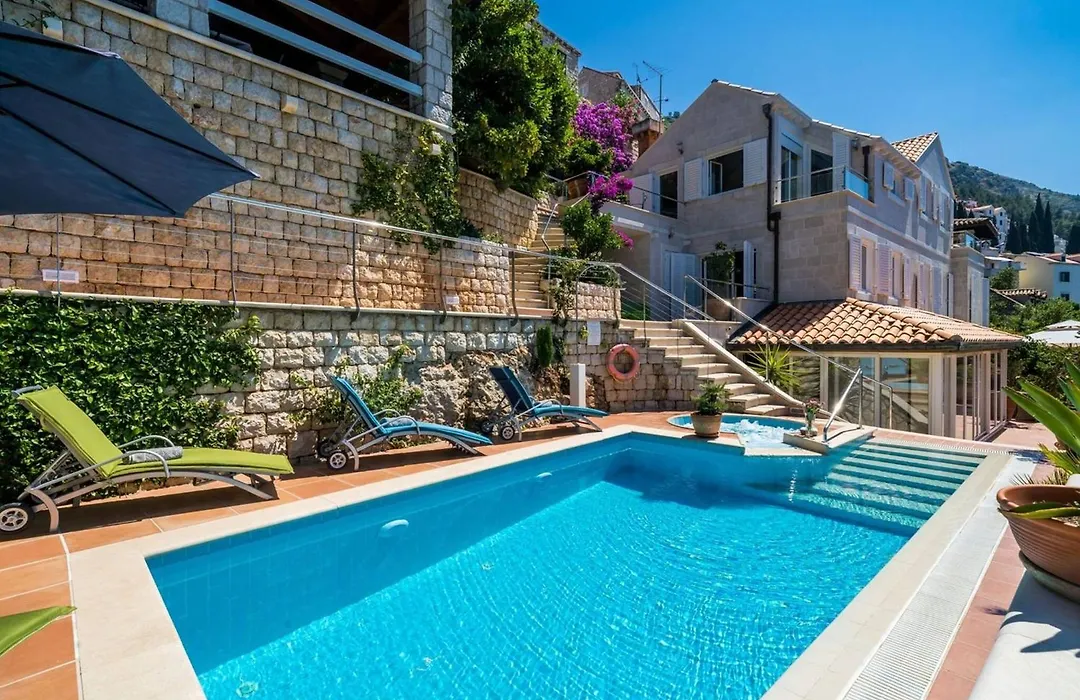 Luxury Villa Dubrovnik Palace Near Old Town With Pool-1