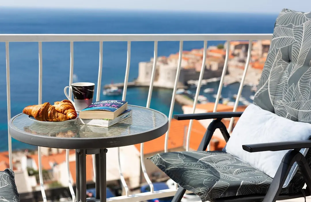 Panoramic Sea And Old Town View Dubrovnik-1