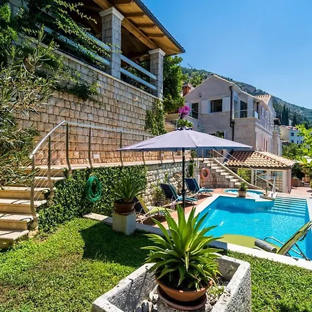 Luxury Villa Dubrovnik Palace Near Old Town With Pool-2
