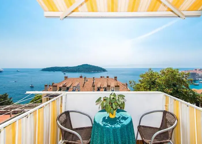 Huisdiervriedelijke Cosy Apartment - Balcony With Old Town & Sea View Dubrovnik